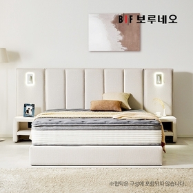 [전국착불]BIF보루네오 디에르 위브 퀸침대+픽셀매트리스