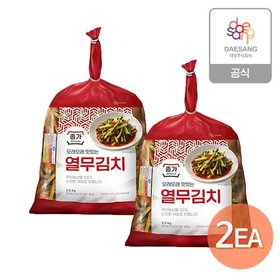 종가 열무김치 5kg(2.5kgx2개)