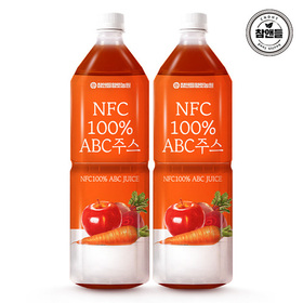 NFC착즙 ABC주스 원액 사과당근비트 1L 2병