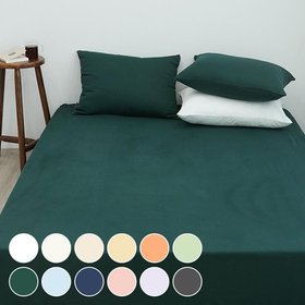 [S/SS균일가]에어룸 고온워싱 삶은이불 세미화이바 홑겹 매트리스커버 12colors
