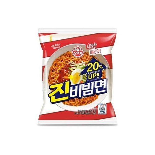 셀러허브 식품 [OF17MM98]오뚜기 진비빔면 32봉 비빔라면 봉지라면 (12409826A)