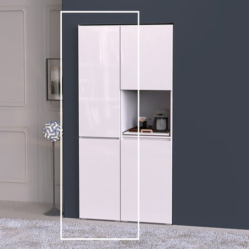 텐스페이스 [착불] 내가 원하는 컬러 픽 비스포크 키큰 400 틈새 수납장 U219R