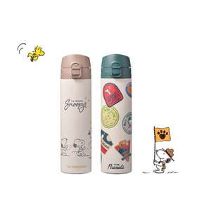 [1+1] 락앤락x스누피 원터치 슬림핏 텀블러 400ml 2P