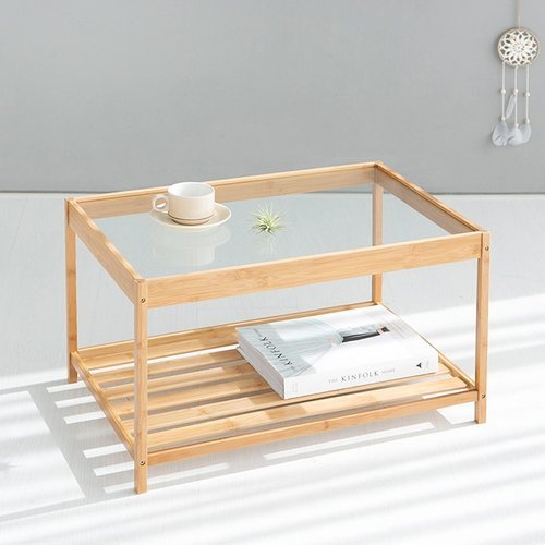 마켓비 GLABO 커피테이블 6040 대나무