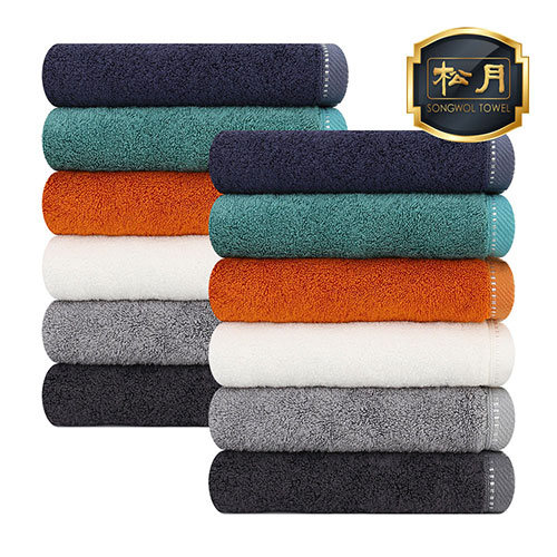 송월 뱀부 200g 세면타월 10장