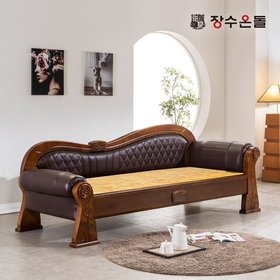 장수온돌 비람 황토볼확장형 포켓스프링보료 온열카우치 건강소파