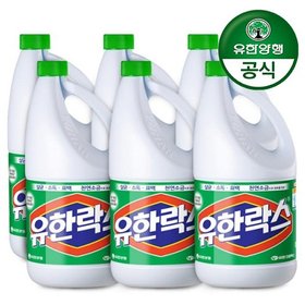 유한락스 후레쉬 2L x 6개
