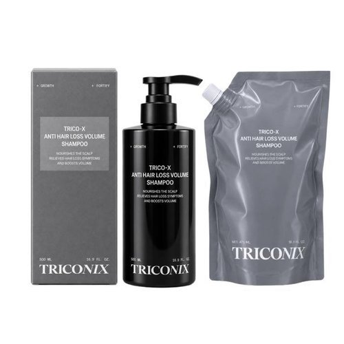 셀러허브 1 트리코닉스 트리코엑스 블랙샴푸 500ml + 리필 475ml 1세트 (52703942)