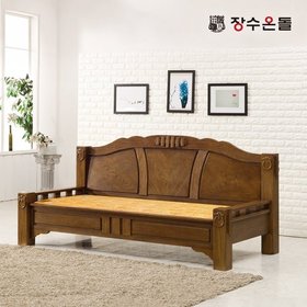 장수온돌 수정 황토볼확장형 포켓스프링보료 온열카우치 건강소파