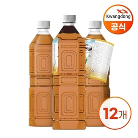 광동 밀싹보리차 무라벨 1.5L X 12병 (무/유라벨 랜덤발송)