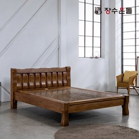 장수온돌 오엘 칠보석 돌침대 온열 건강침대 퀸침대