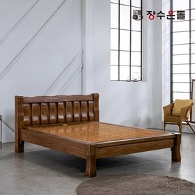 장수온돌 오엘 홍맥반석 돌침대 온열 건강침대 퀸침대
