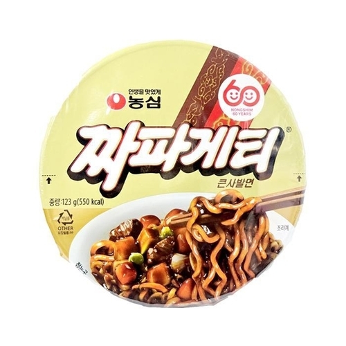 셀러허브 식품 [농심] 농심 짜파게티 큰사발 123g 4개 (45877813)