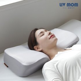 리브맘 프리미엄 3D 경추 메모리폼 국민베개 2개+커버2개