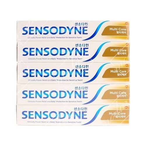셀러허브 생활리빙 [룽스]멀티케어 치약 어른 센소다인 일반 5p