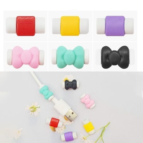 셀러허브 가전 충전기 보호 커버 케이블 예쁜 보호캡 충전선 2p