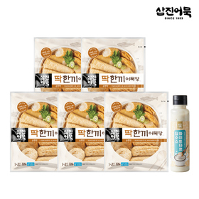 딱한끼 어묵탕(순한맛) 308g 5개 + 화이트타르딥소스 220g