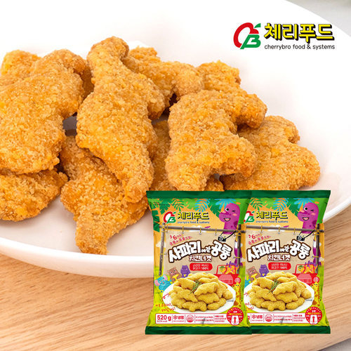 기타 사파리에 간 공룡치킨너겟 520g 2봉