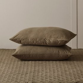 [애끌리아]벨로 HR 코듀로이 극세사 베개커버 2장(50x70)