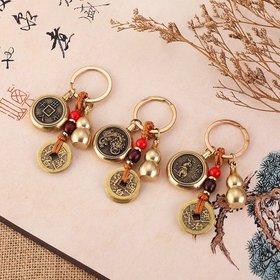 1+1 띠별 펜던트키링 12지신 재물복 열쇠고리