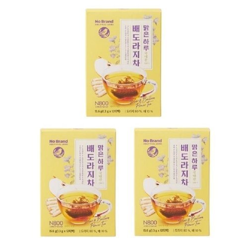 셀러허브 식품 노브랜드 맑은하루 배도라지차 12입 x 3박스 학교 사무실 탕비실 음료 티time 디저트 (49783960)