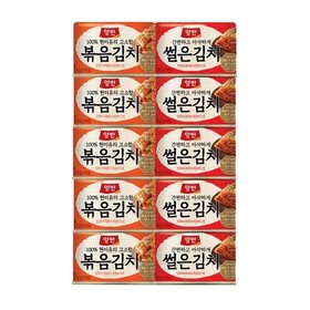 양반 캔김치 썰은김치 160g 5캔 + 양반 볶음김치 160g 5캔