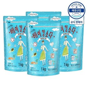 엄마의선택 베이킹소다 1kg ,4개