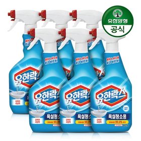 유한락스 욕실청소용 600ml+600ml x 3개
