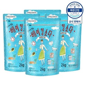 엄마의선택 베이킹소다 2kg ,4개