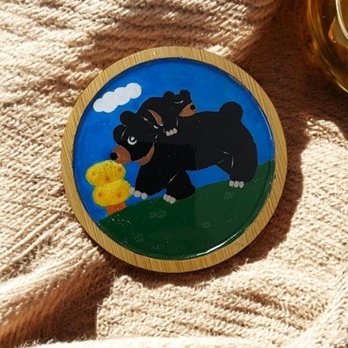 패션플러스 [에듀팜] 멸종위기종 동물 우드 티코스터 키트 인테리어소품 컵받침 만들기 세트23867281588539