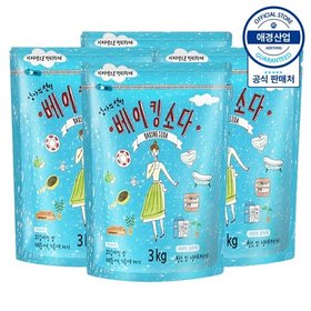엄마의선택 베이킹소다 3kg ,4개