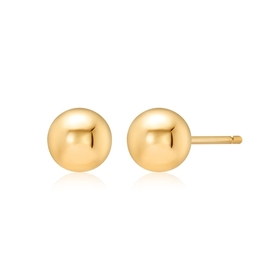 당일발송 14K 골드볼 침귀걸이 L 한쌍 MOE40276