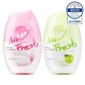 애경ST 홈즈 에어후레쉬 크리스탈워터 방향소취제 400ml ,2개