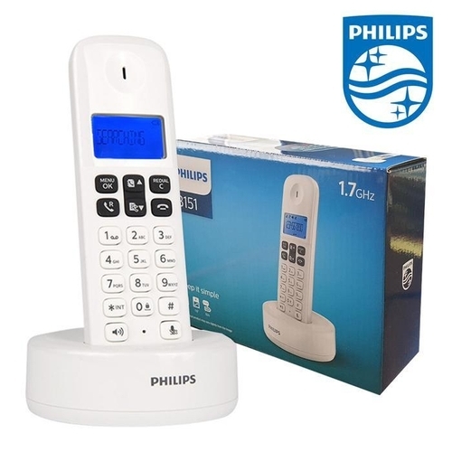 셀러허브 가전 필립스151백색 선명한 통화음질 디지털 무선전화기