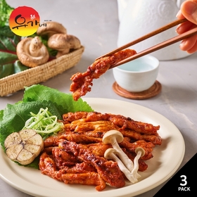유가네 닭목살 양념구이 300g x 3팩