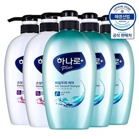 애경 하나로 플러스 샴푸린스겸용 680ml ,5개