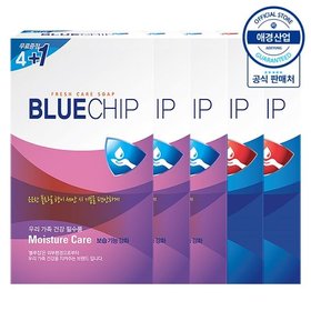애경 블루칩 세안 비누 100g 5개입 ,5개