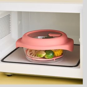 바로한끼 간편조리 용기 1.0L (전자레인지 내열유리 조리용기)
