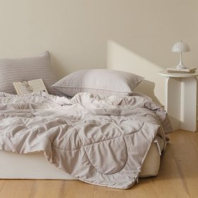 먼지없는 워싱 피그먼트 시그널 사계절 이불패드세트 SS