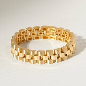 골드앤 14K 워치링크 반지 소