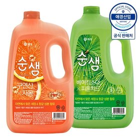 순샘 믹스앤매치 주방세제 3L ,2개