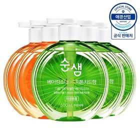 순샘 믹스앤매치 주방세제 용기 500ml ,5개