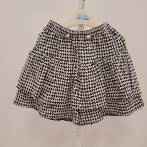 셀러허브 2 리틀밥독 HC12 프리티큐롯P/T 하운드체크반바지 H251MPT03