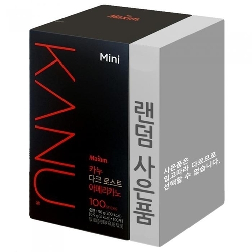 셀러허브 식품 카누 다크로스트 아메리카노 미니 100T x 6개 (10003672)