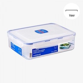 [본사]직사각 밀폐찬통 3.9L 트레이 (HPL834)
