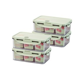 [본사] 비스프리 퓨어 직사각 1L 칸칸이 4P (LBF817CS4)
