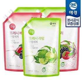 순샘 프레시 주방세제 리필 1.2L ,5개