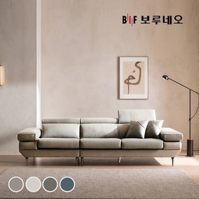 BIF보루네오 디에르 티모 천연통가죽 4인 소파(SK스토아 특별혜택 포토리뷰 쿠션2개+테이블증정)