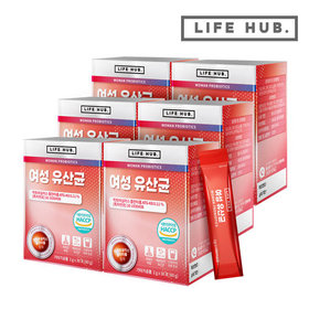 라이프허브 여성 유산균 6세트(2g x 180포)