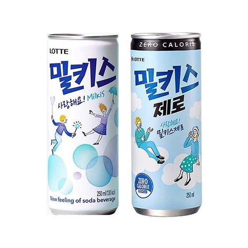 셀러허브 식품 밀키스 오리지널15개+제로15개 250ml 30캔